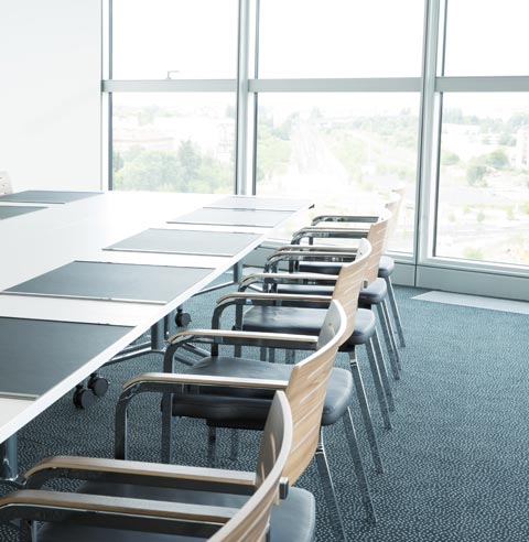 AC's Janitorial Service | Brevard, NC | clean conference room